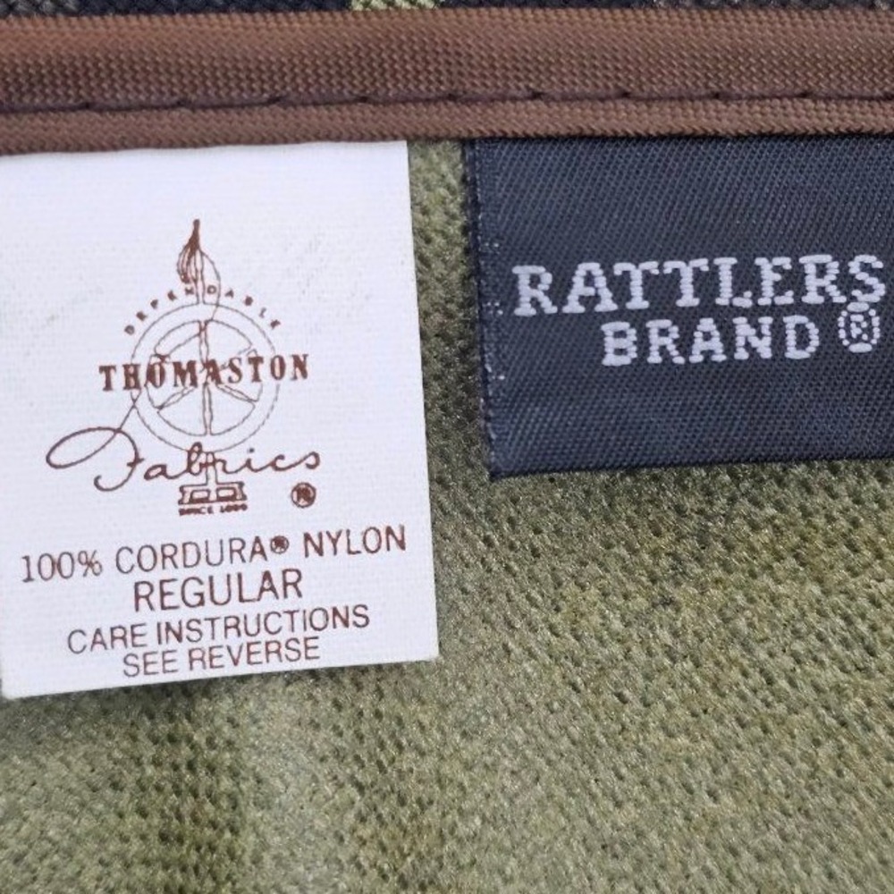 Rattlers Brand Hunting Chaps Men's Regular Camouflage Hunting Nylon Made in USA - Picture 5 of 10